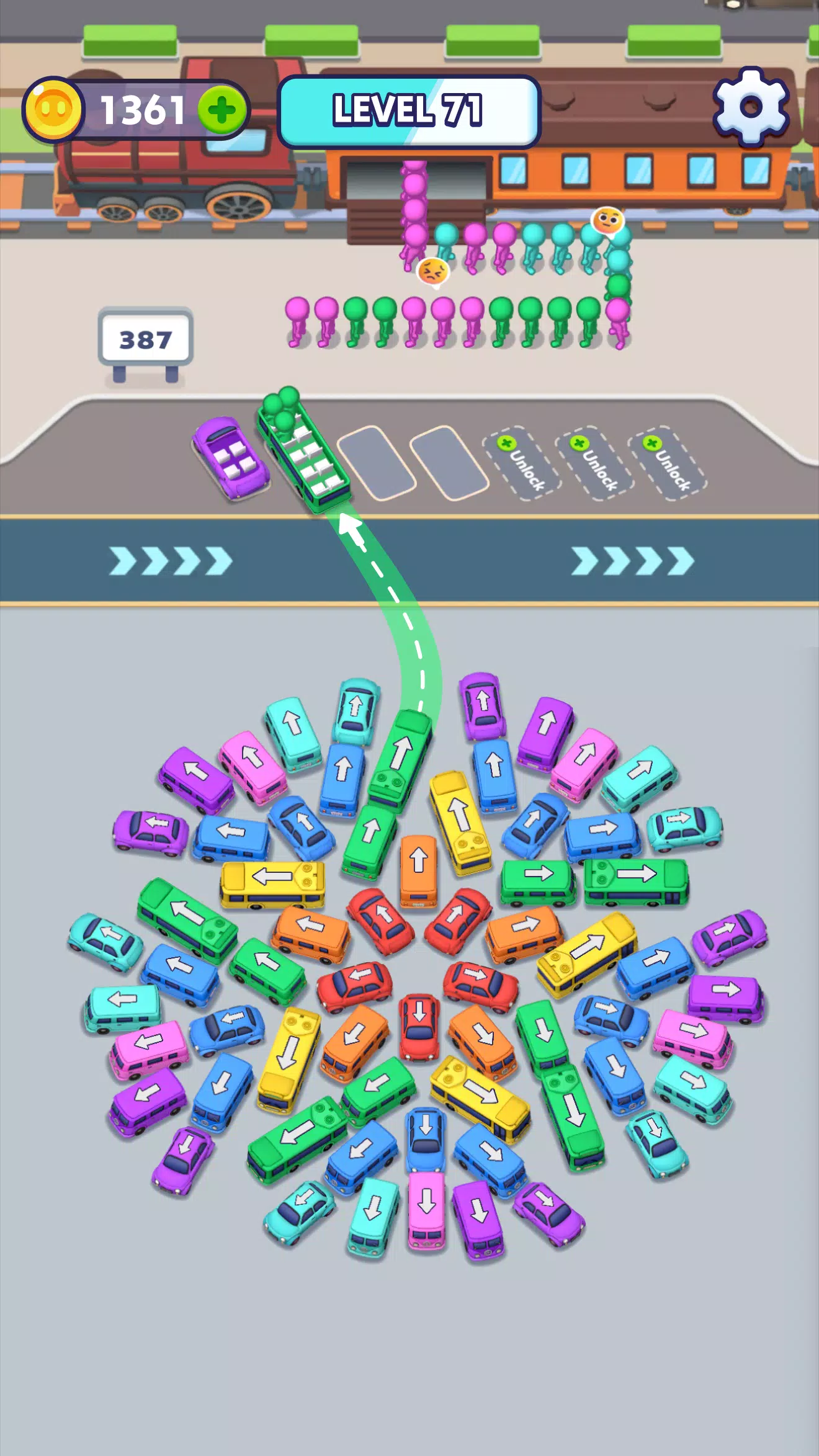Crazy Bus Jam Screenshot 3