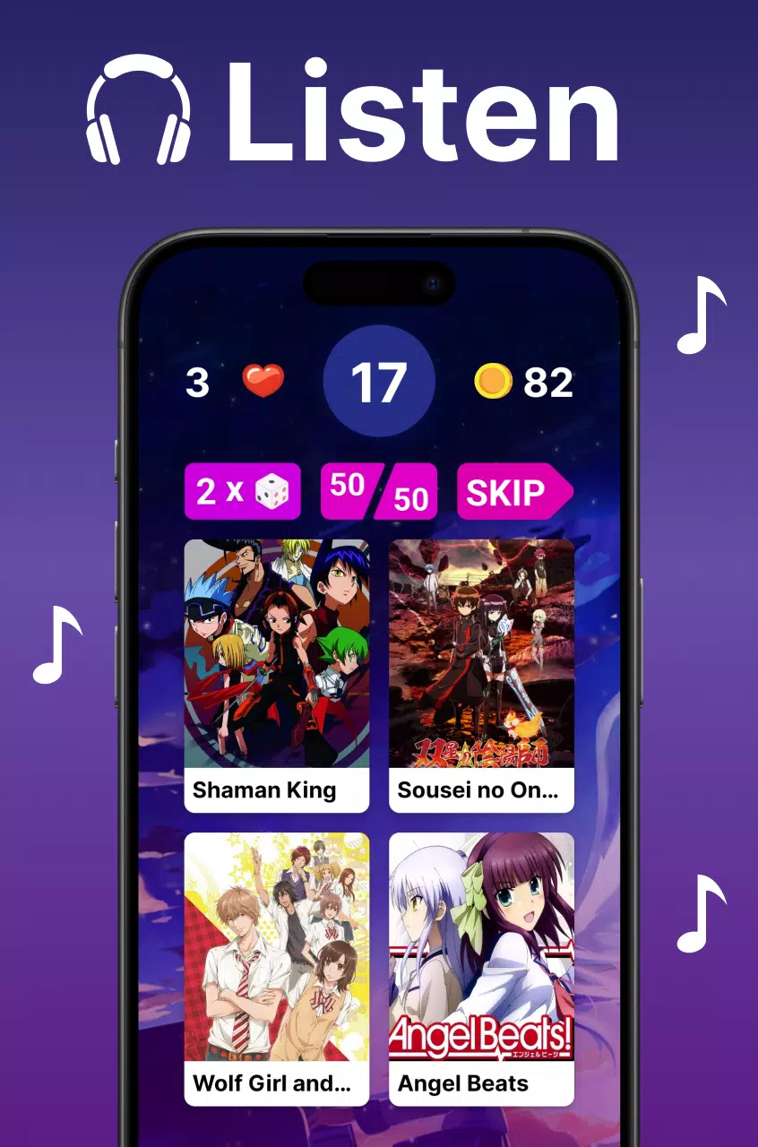 Anime Opening Test 2 (Quiz) Screenshot 1