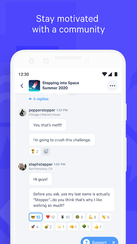 Stridekick Activity Challenges Screenshot 2