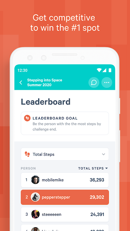 Stridekick Activity Challenges Screenshot 3
