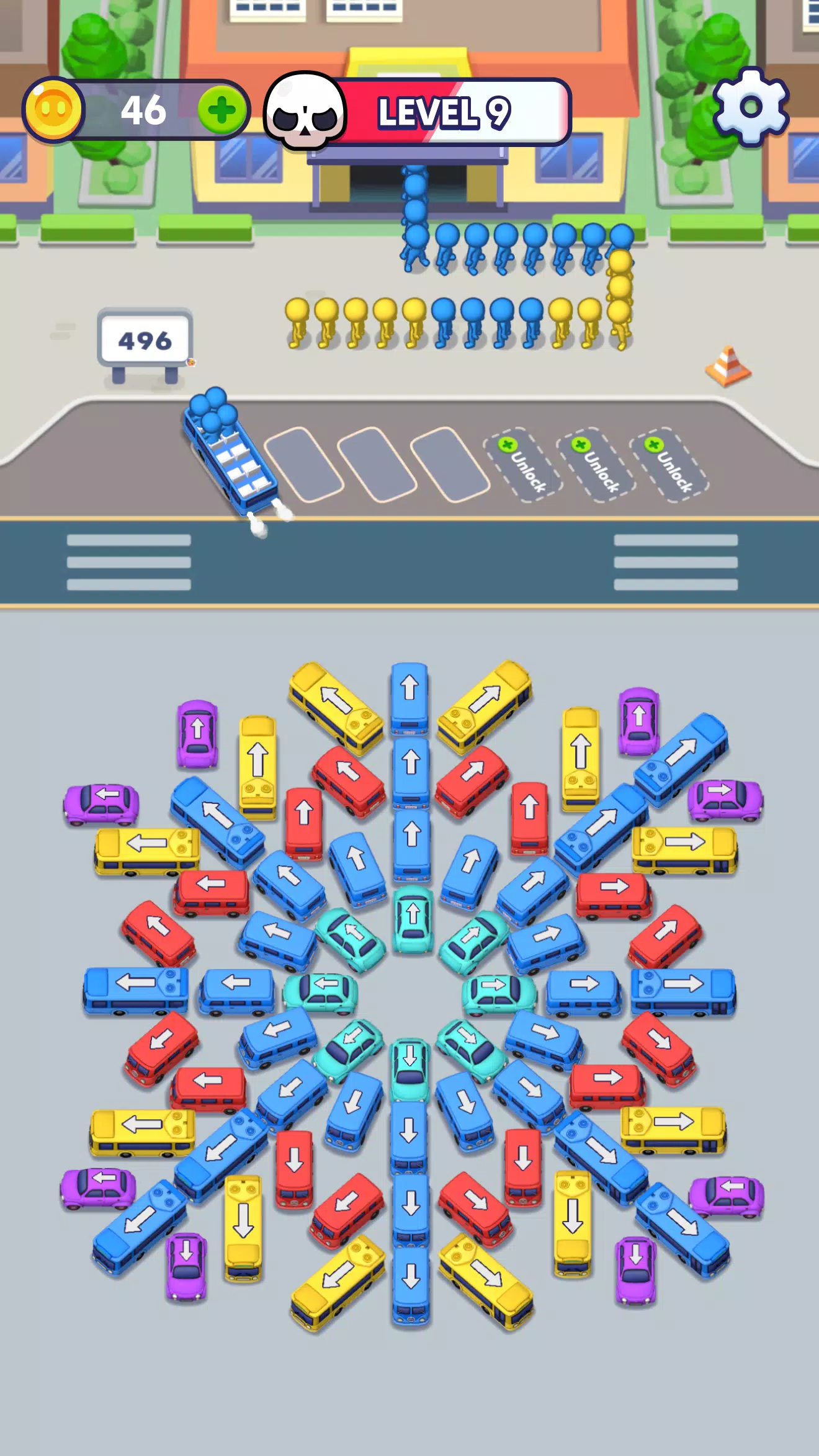 Crazy Bus Jam Screenshot 2