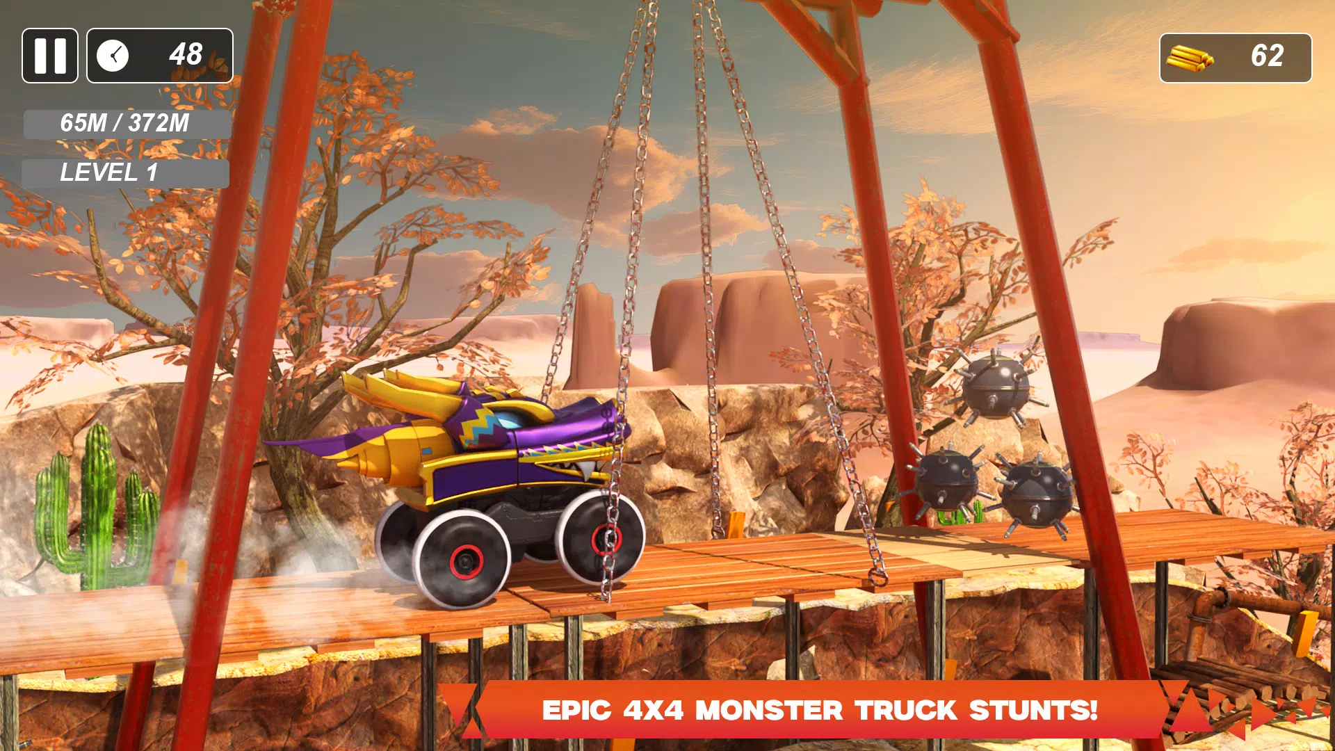 4x4 Monster Truck Offroad Game Screenshot 4