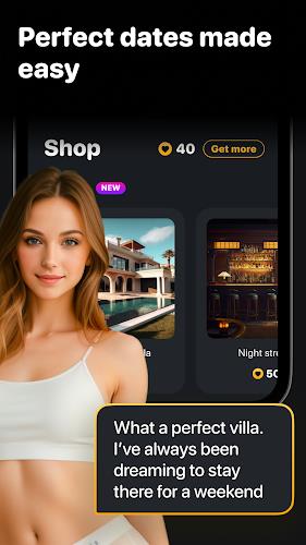 Romantic AI - Chat Girlfriend Screenshot 1