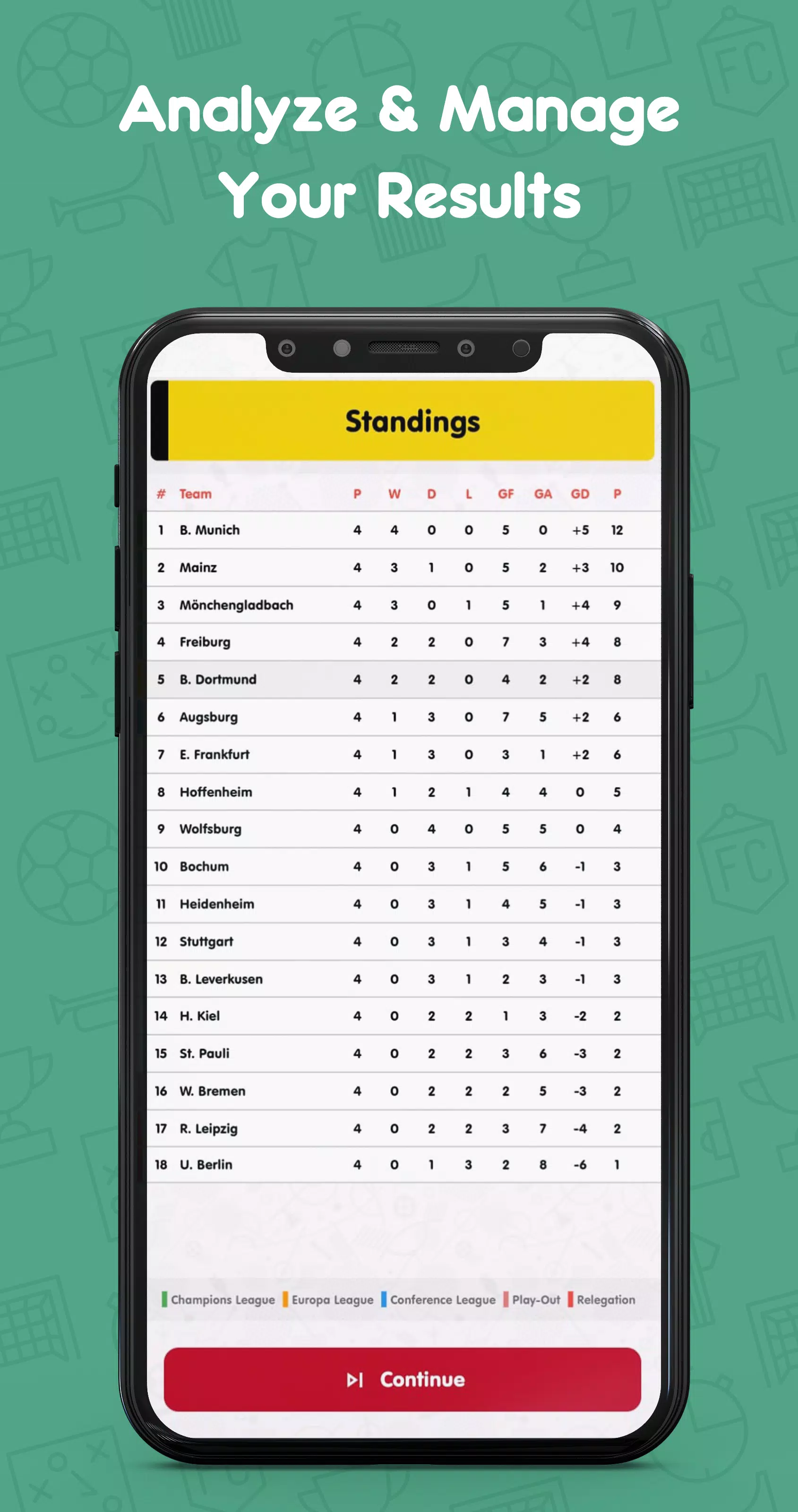 Pro Club Manager Germany Screenshot 6