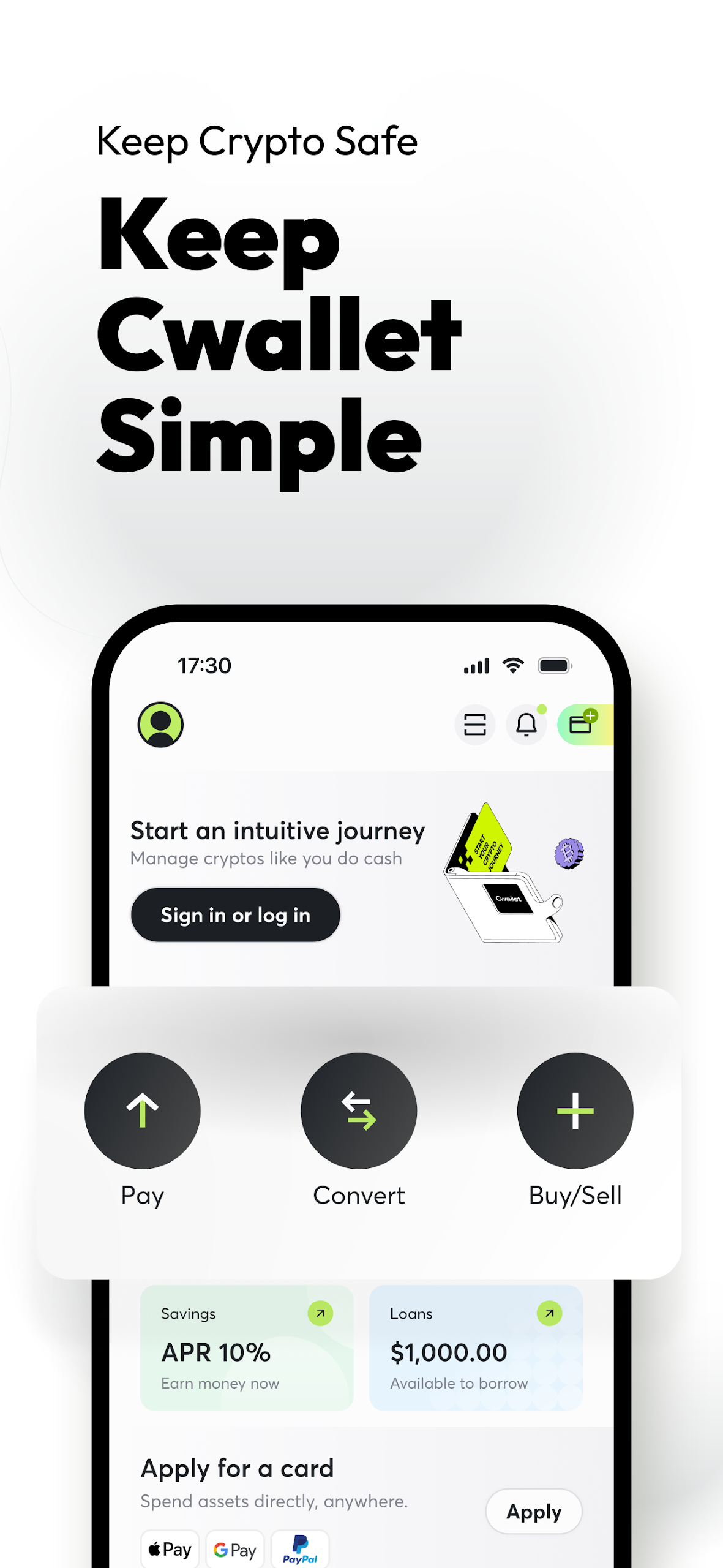 Cwallet Screenshot 1