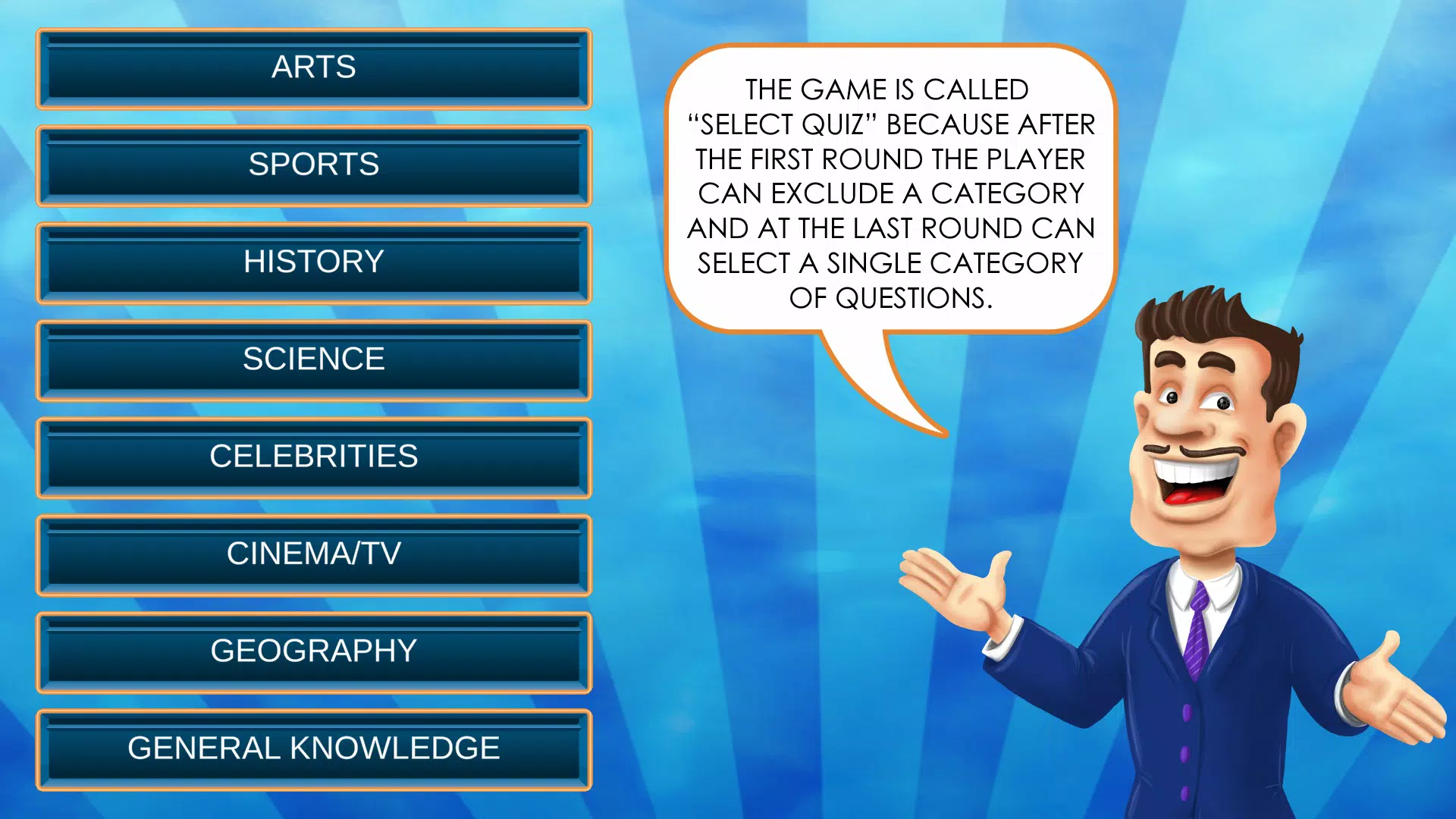 Select Quiz - Trivia game Screenshot 4