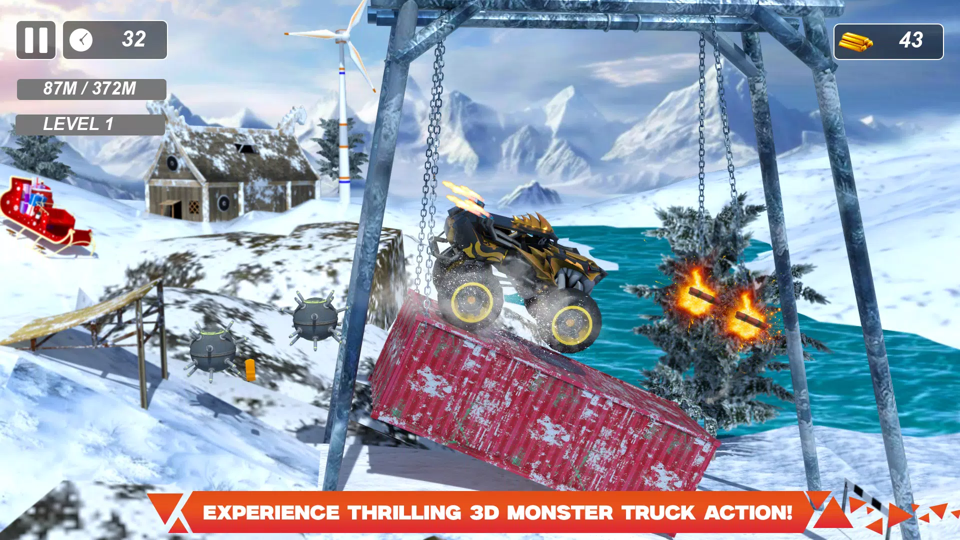 4x4 Monster Truck Offroad Game Screenshot 8