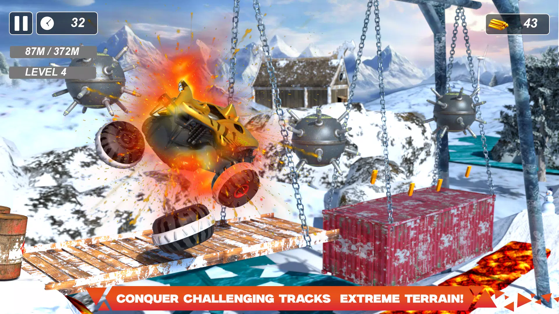 4x4 Monster Truck Offroad Game Screenshot 5