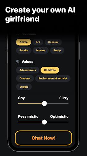 Romantic AI - Chat Girlfriend Screenshot 4