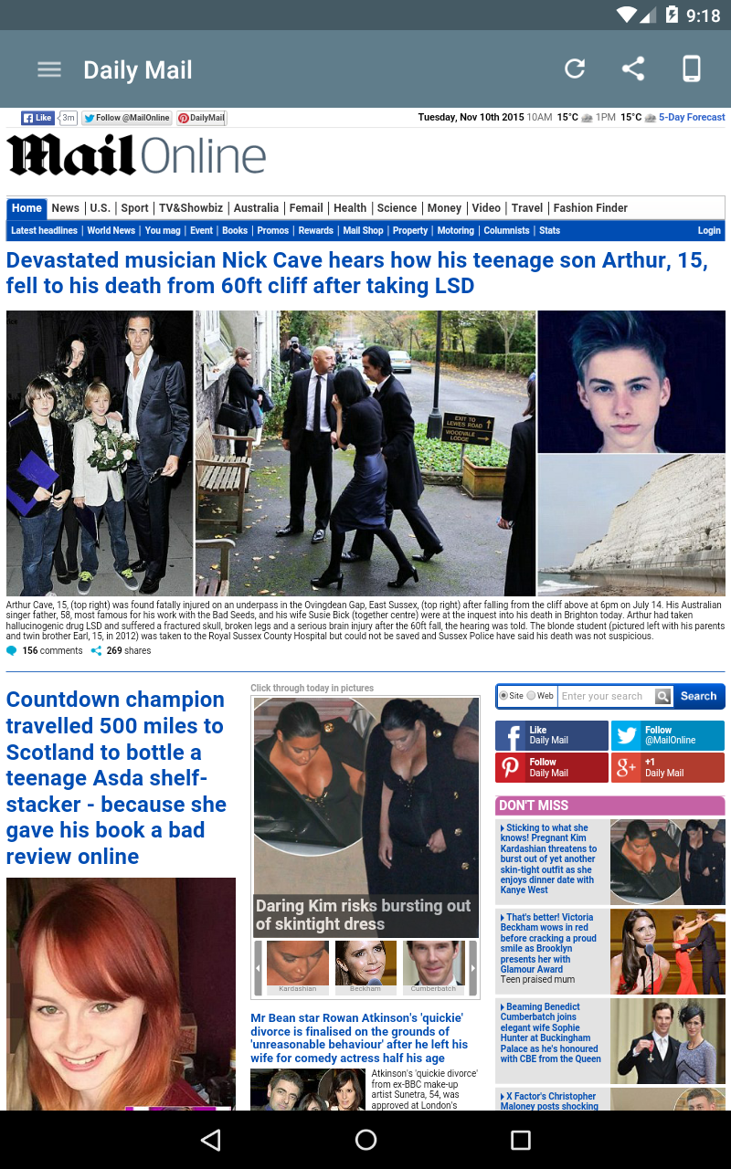 UK Newspapers Screenshot 11