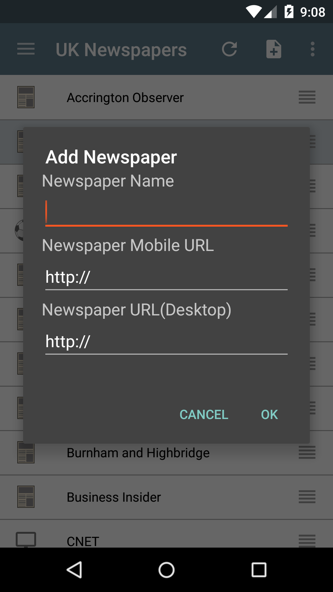 UK Newspapers Screenshot 6