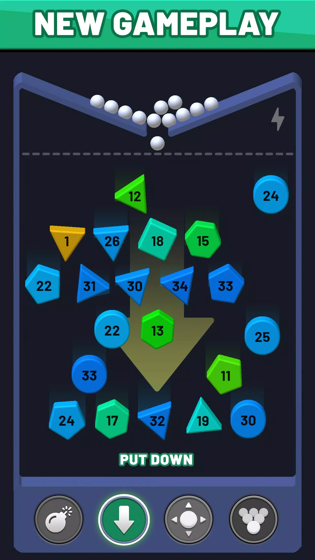 Drop Ball 3D - Bricks Breaker Screenshot 2