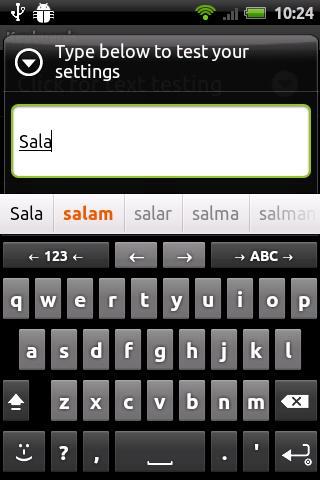 Persian for AnySoftKeyboard Screenshot 2