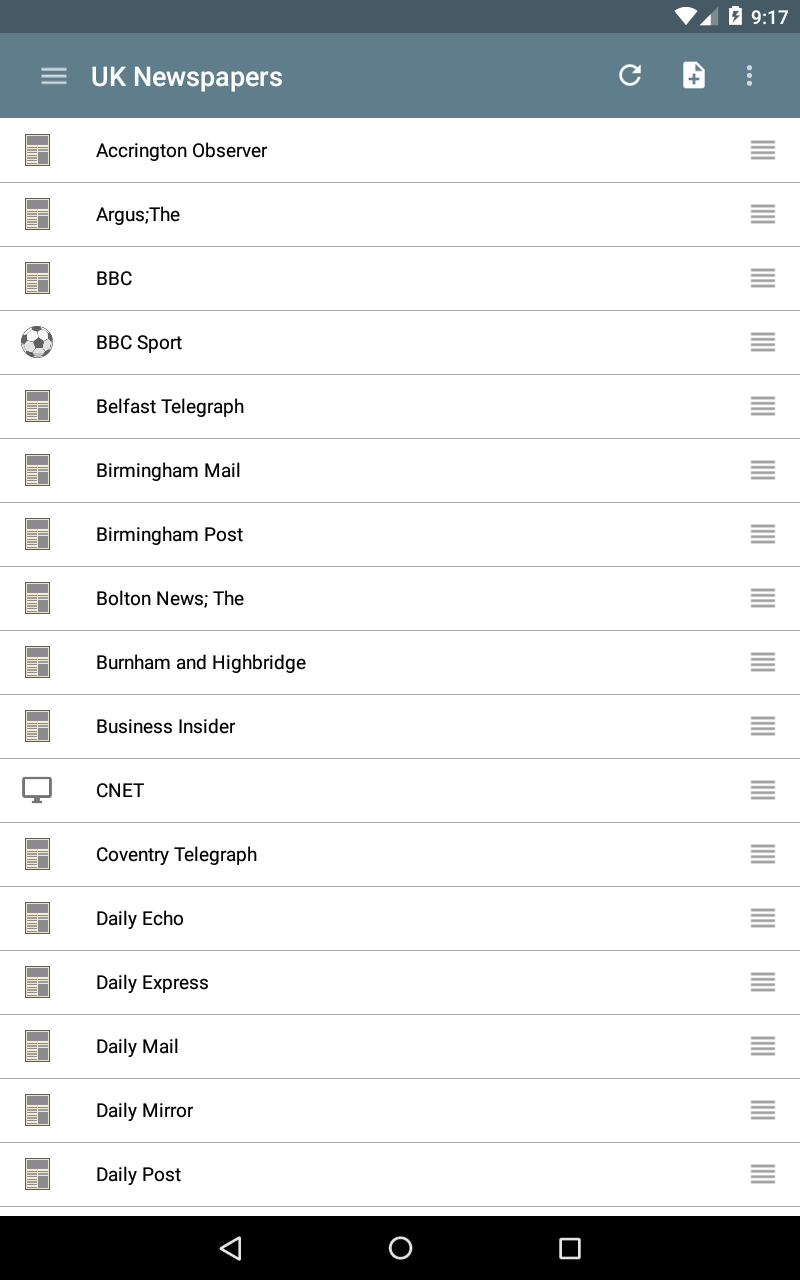 UK Newspapers Screenshot 9