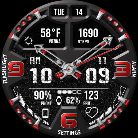 Metrix Watch Face Screenshot 6