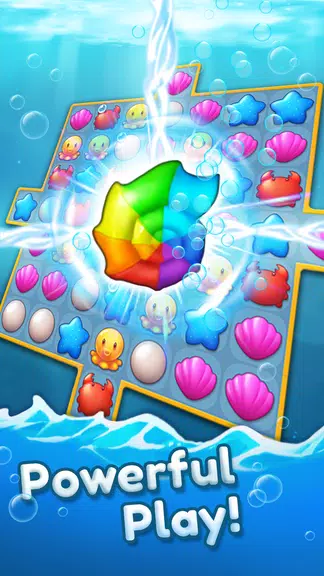 Ocean Friends : Match 3 Puzzle Screenshot 4
