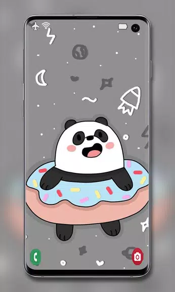 Cute Panda Wallpaper Screenshot 1
