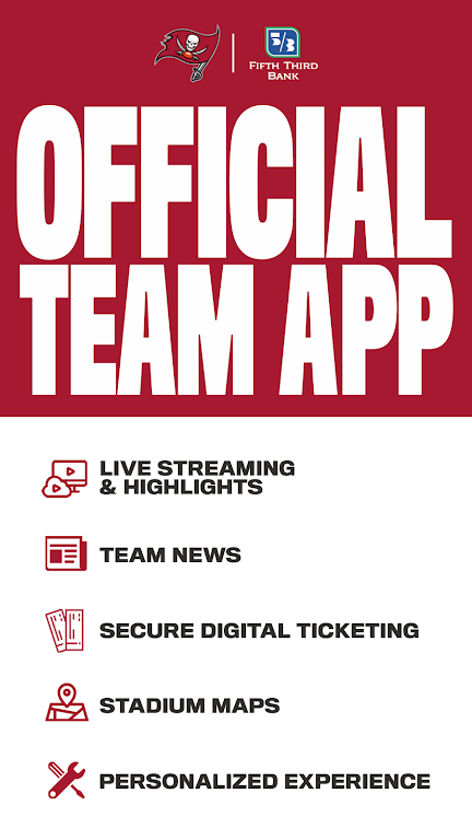 Tampa Bay Buccaneers Mobile Screenshot 1