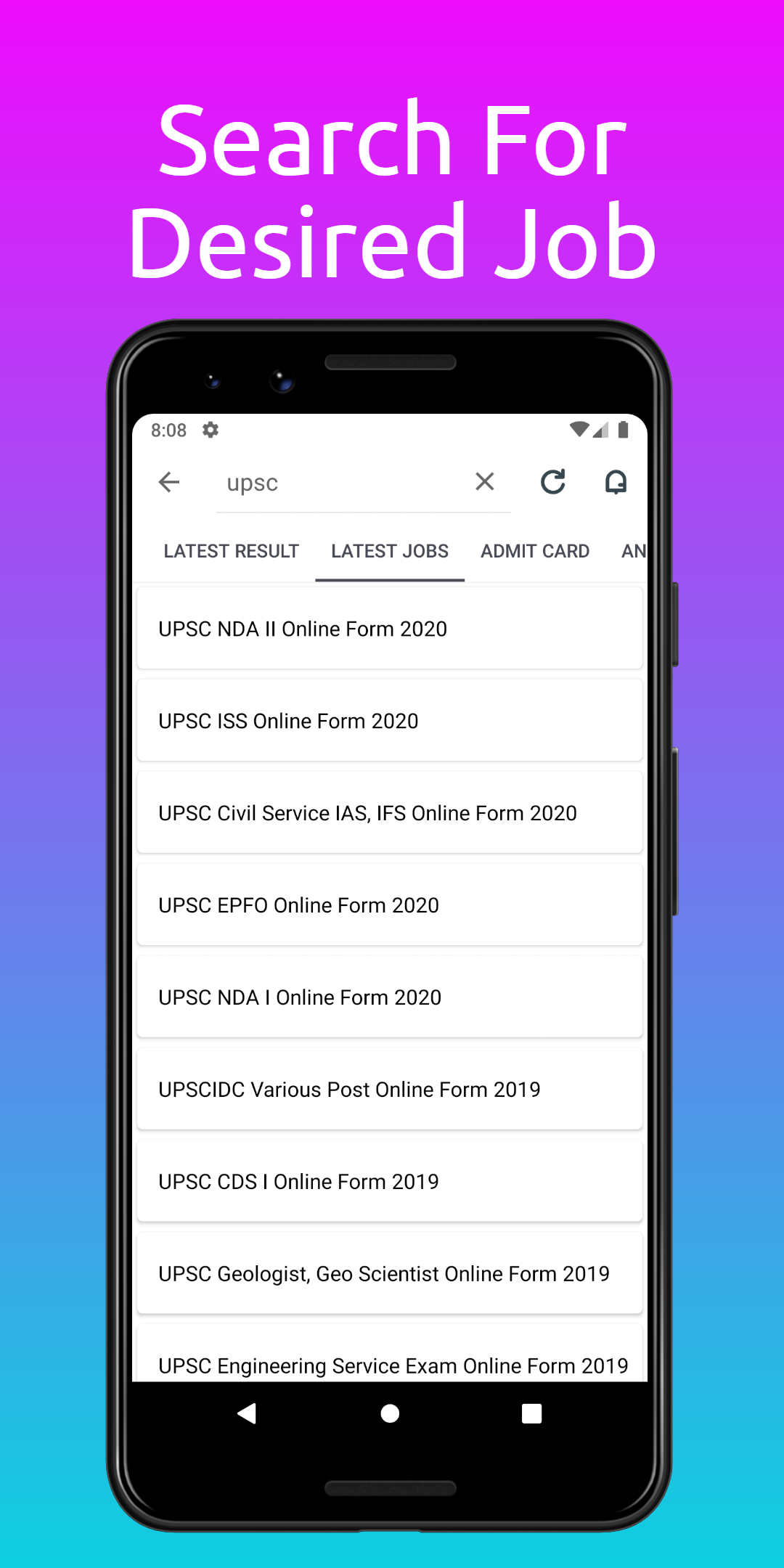 Sarkari Jankari App Screenshot 4