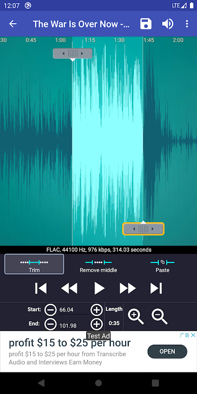 Ringtone Maker:create ringtone Screenshot 2