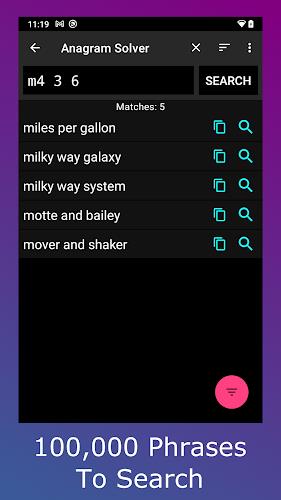 Anagram Solver Screenshot 8