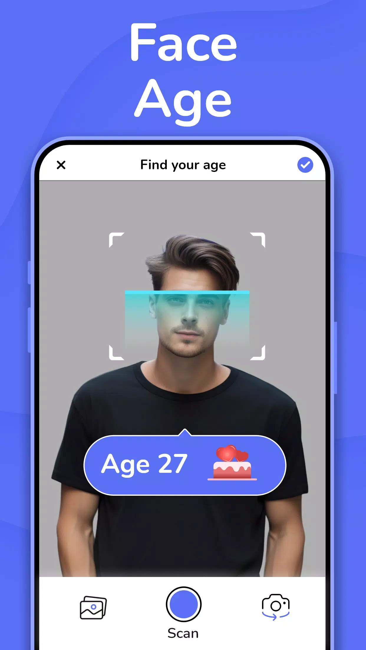 How old do I look - Face scan Screenshot 2