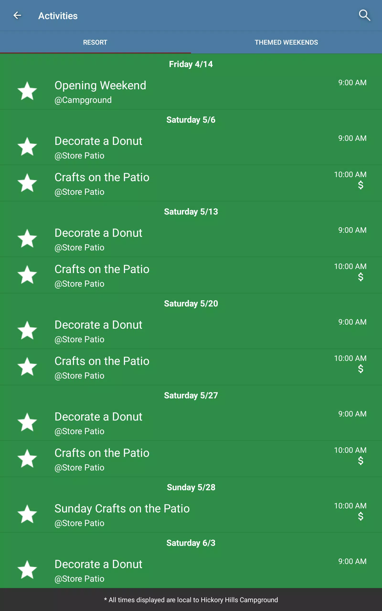 Hickory Hills Campground Screenshot 8