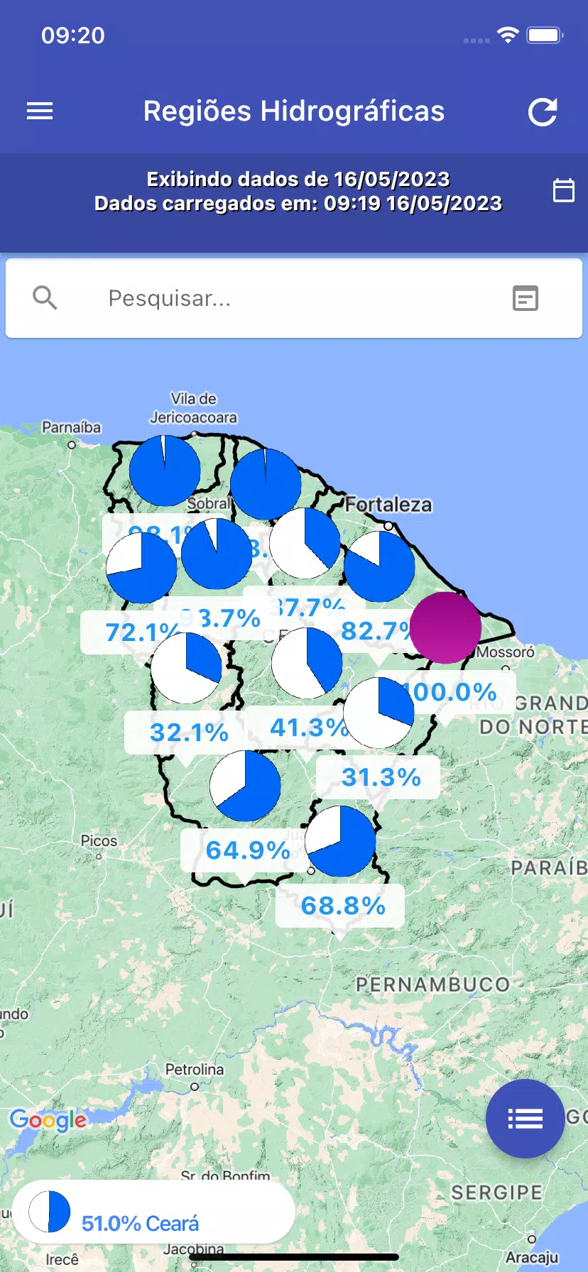 PORTAL HIDROLÓGICO DO CEARÁ Screenshot 4