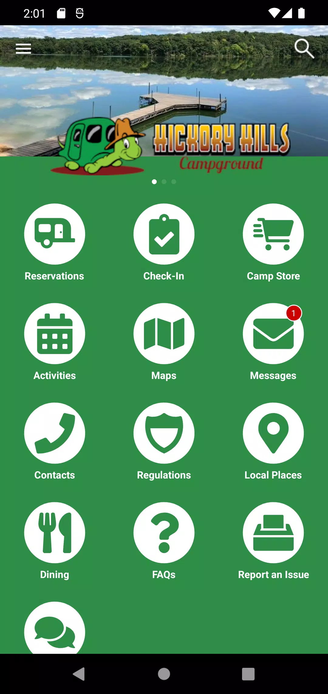 Hickory Hills Campground Screenshot 1