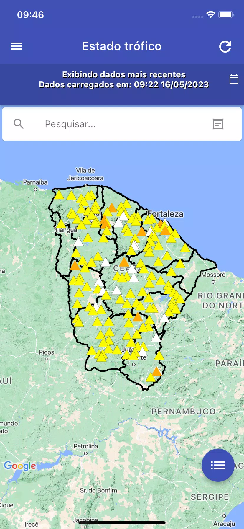 PORTAL HIDROLÓGICO DO CEARÁ Screenshot 6