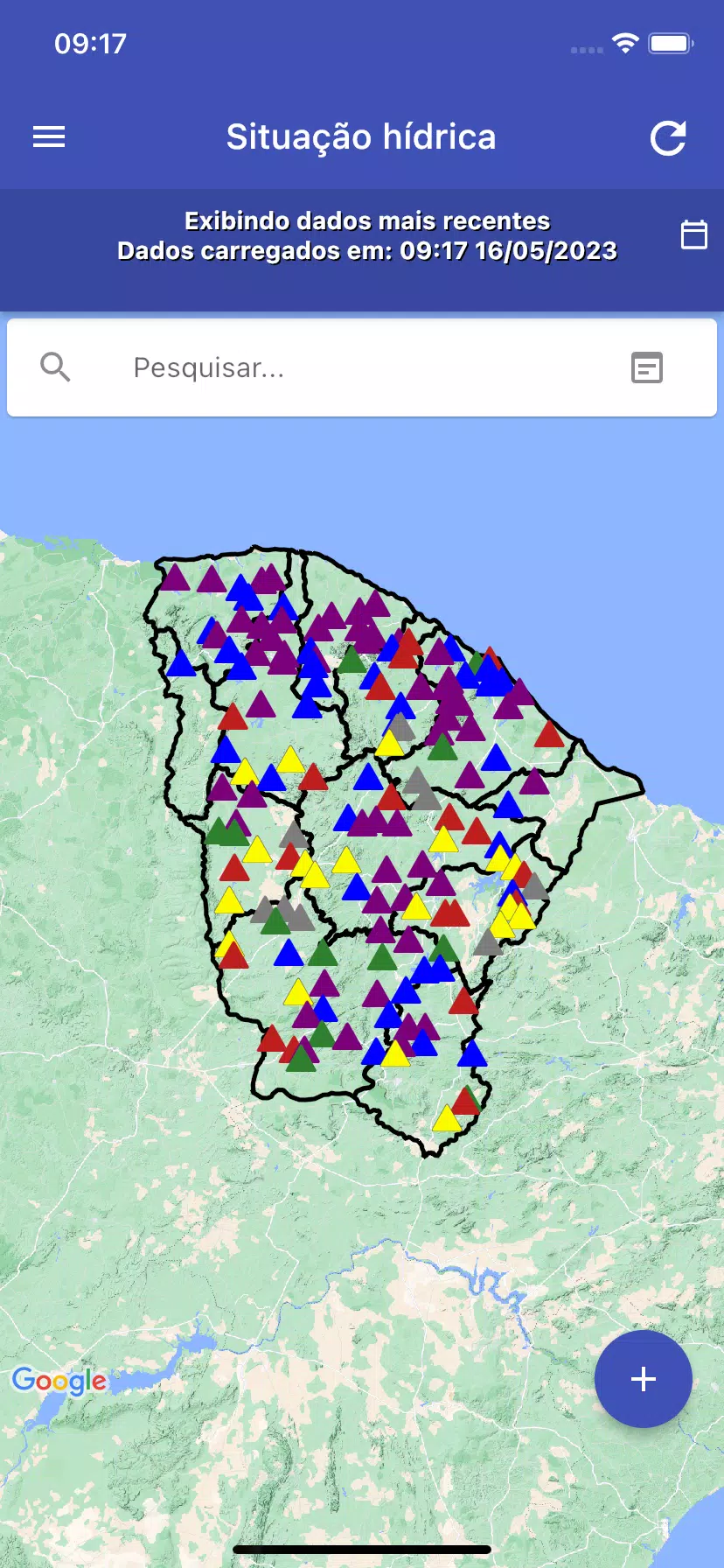 PORTAL HIDROLÓGICO DO CEARÁ Screenshot 2