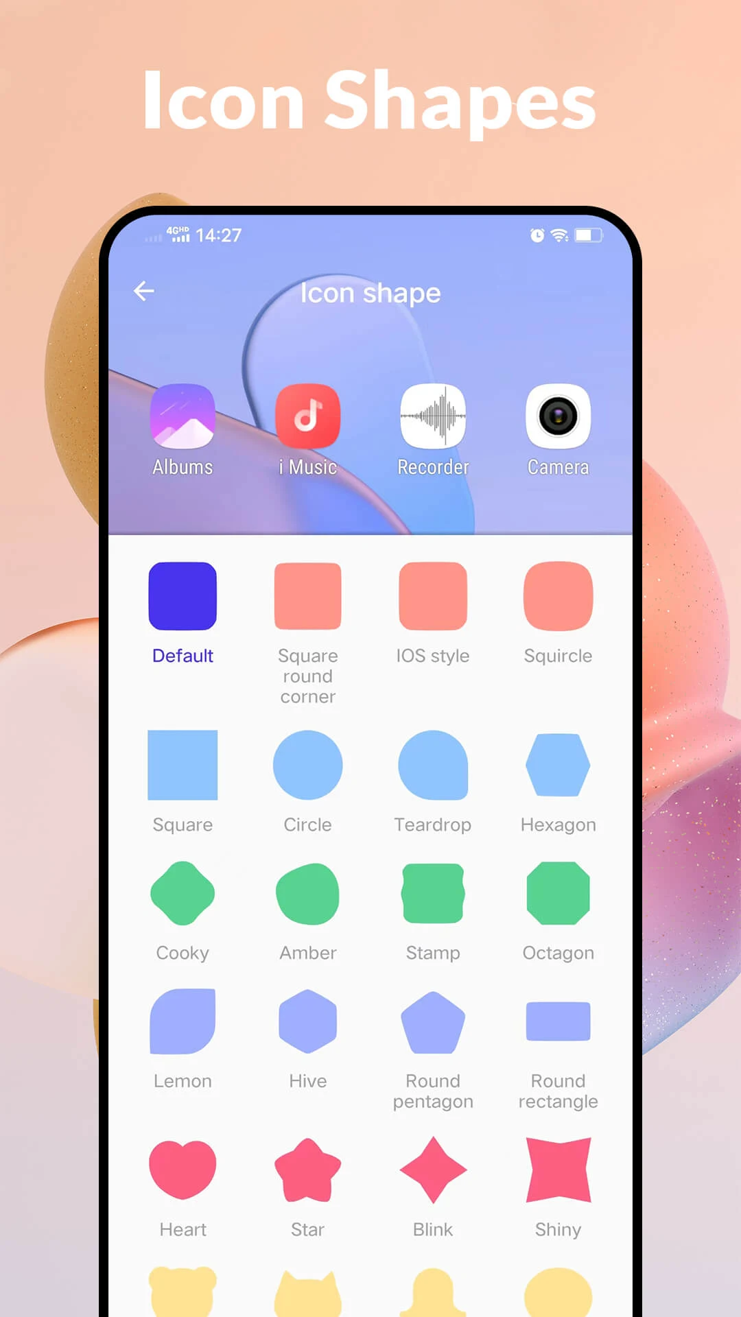 Color Launcher, cool themes Screenshot 4