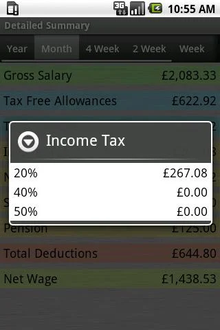 PAYE Tax Calculator Screenshot 3