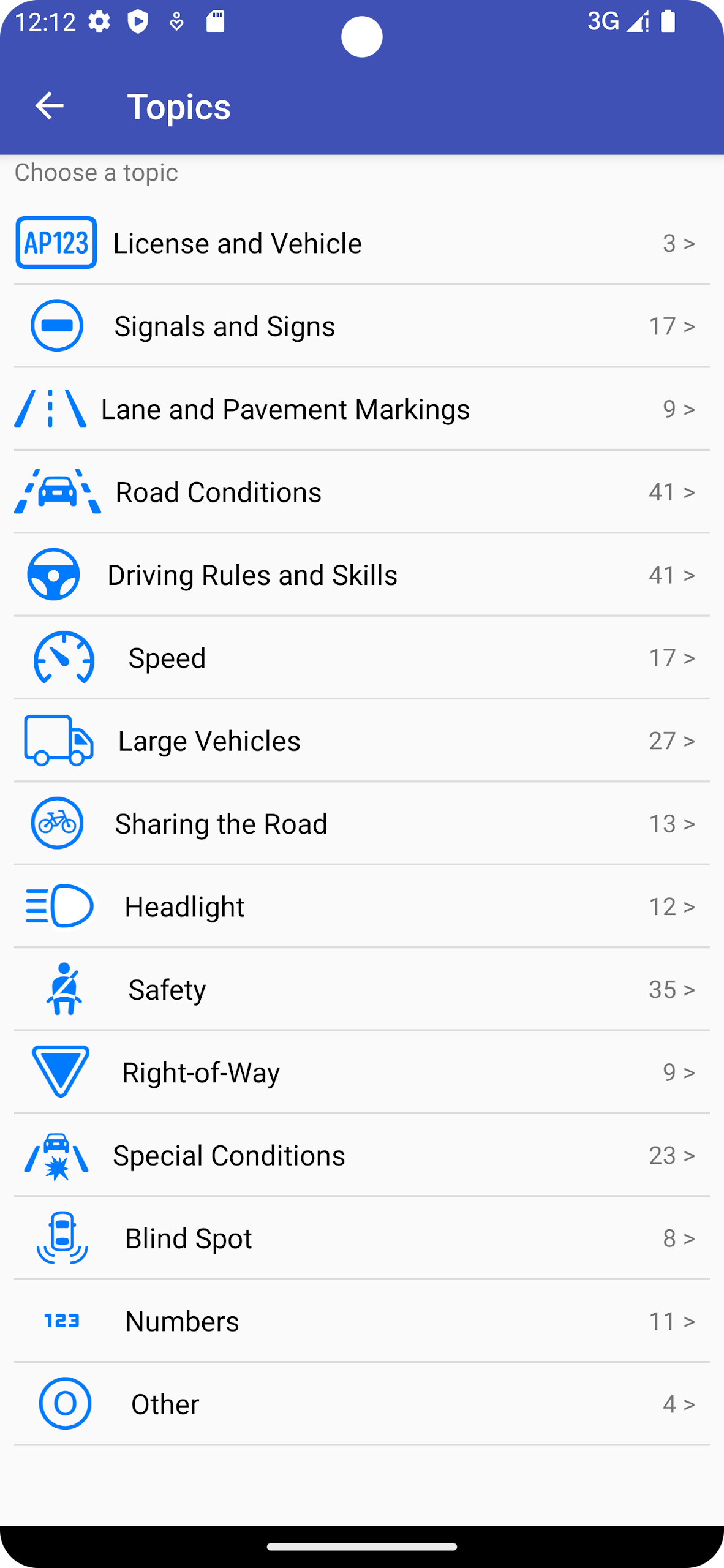 California Driver License Test Screenshot 6