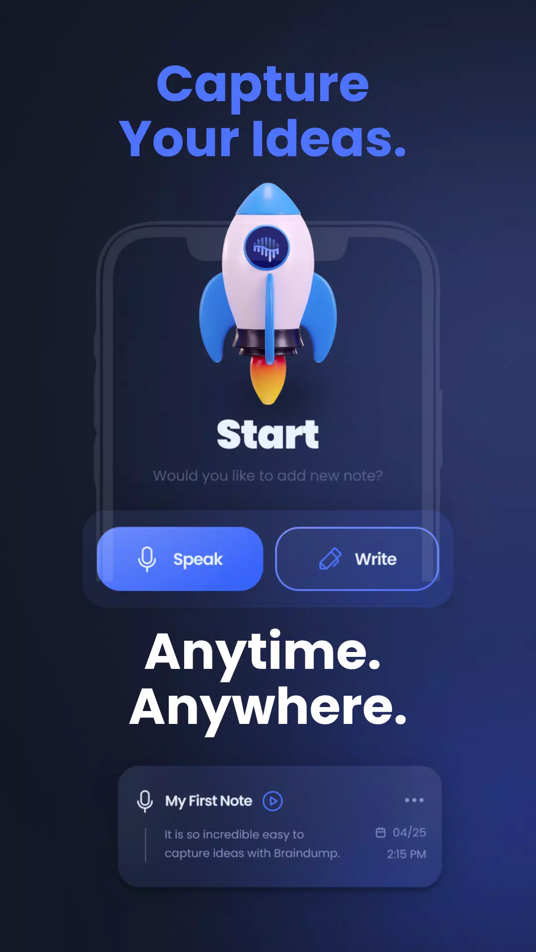 Braindump Screenshot 1