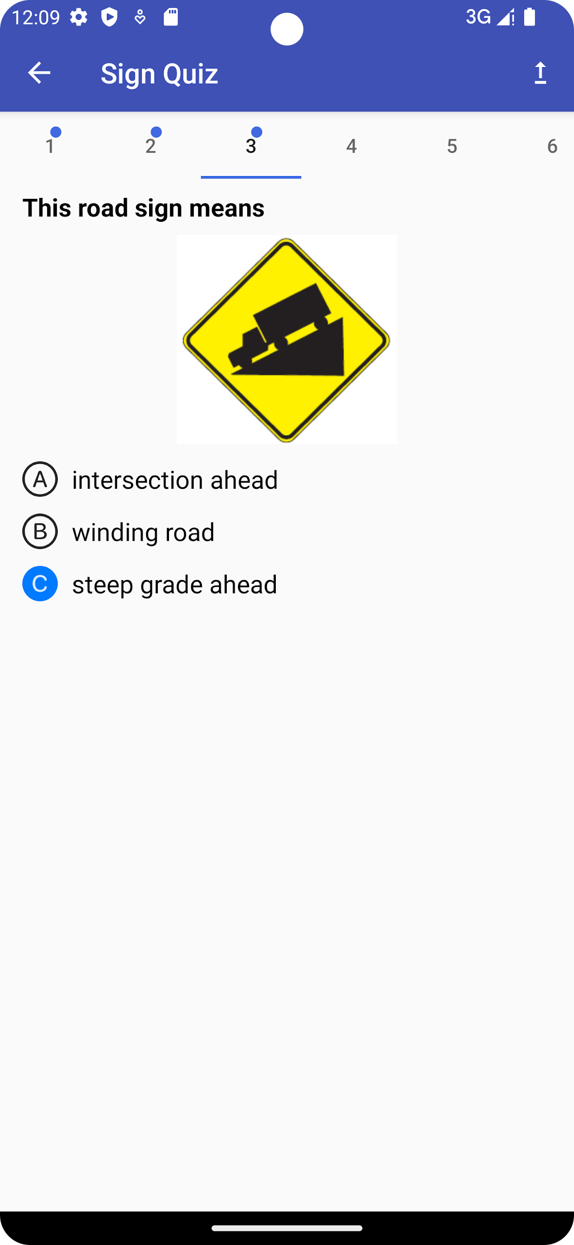 California Driver License Test Screenshot 5