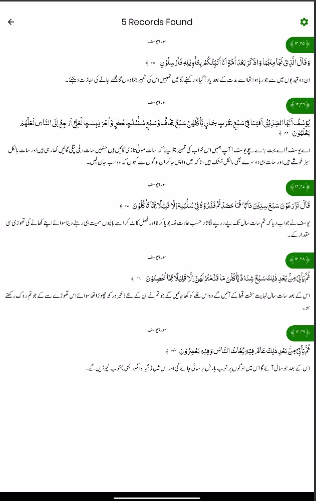 Quran Encyclopedia Screenshot 6
