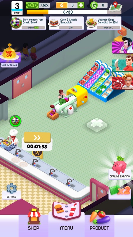 Restaurant Tycoon - Idle Game Screenshot 7