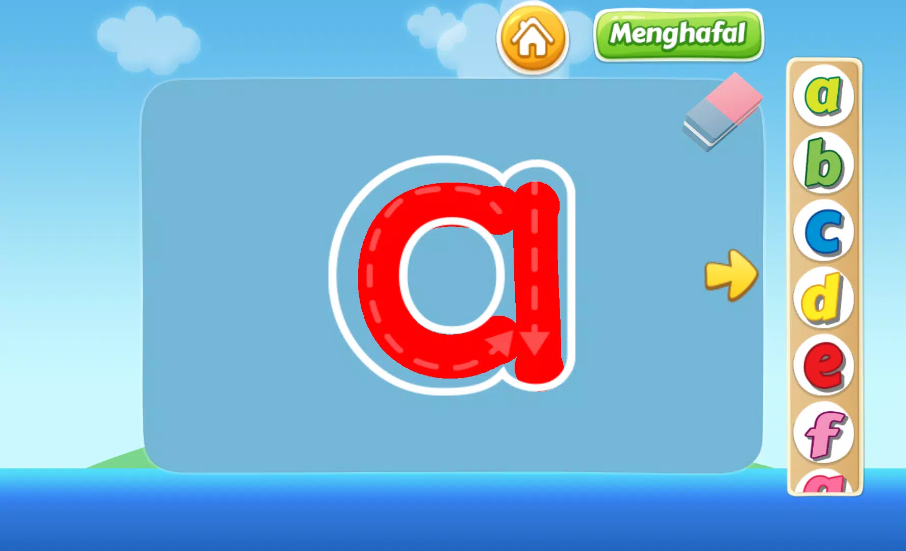 Mudah Belajar Abjad Screenshot 4