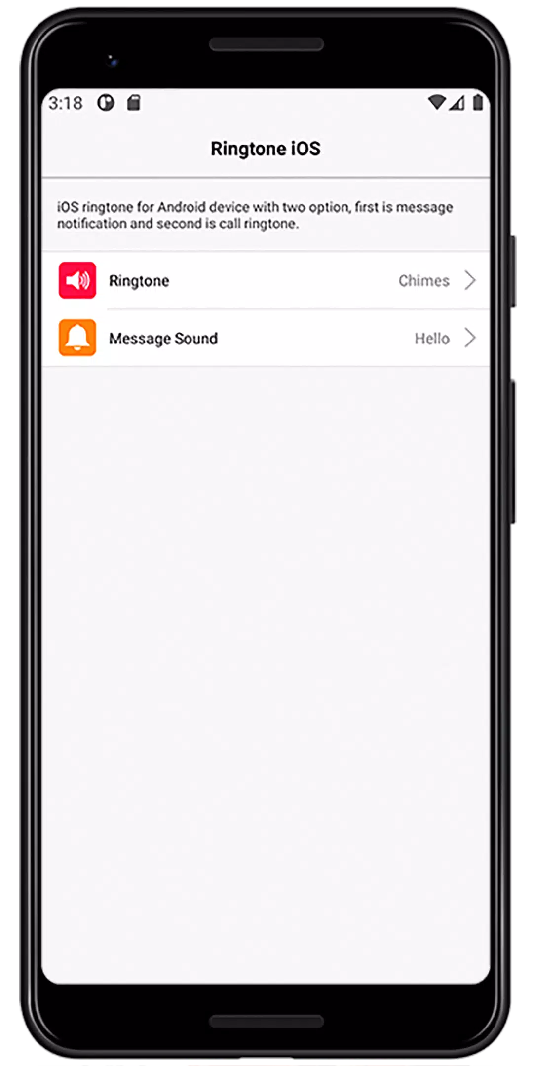 Ringtone iOS Screenshot 2