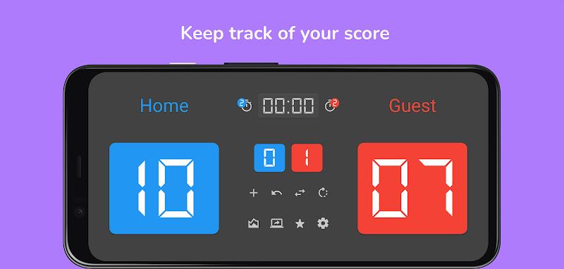 Volleyball scoreboard Screenshot 1