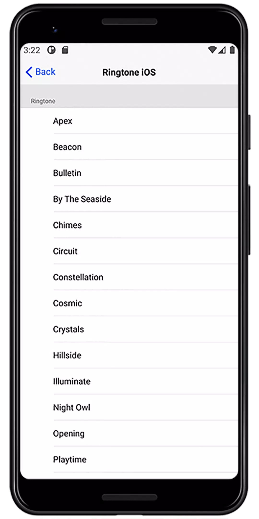 Ringtone iOS Screenshot 3