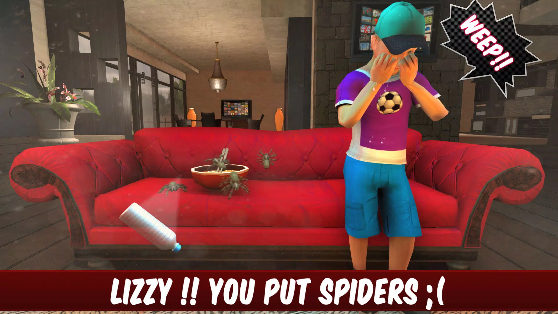 Scary Prankster 3D Fun House Screenshot 8