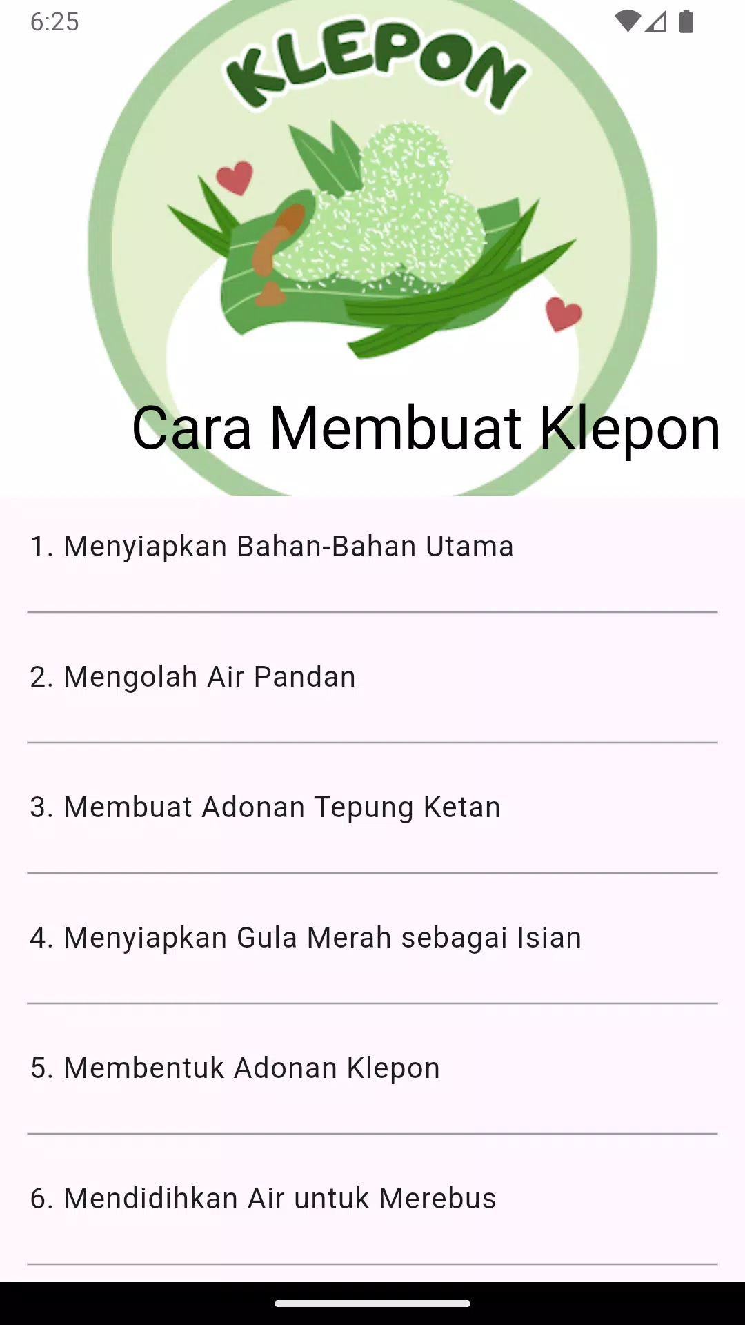 Camkle - Cara Membuat Klepon Screenshot 1