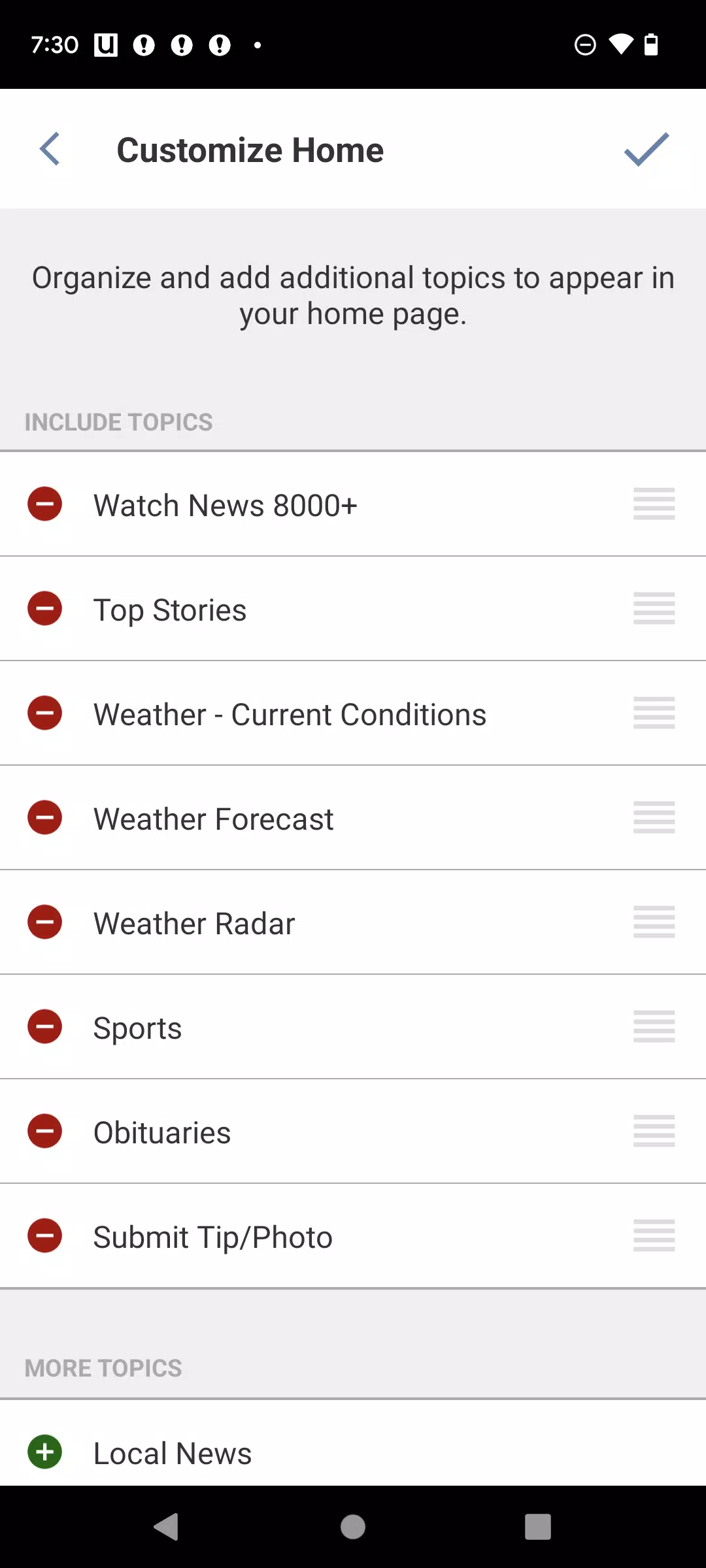News 8000 Screenshot 3