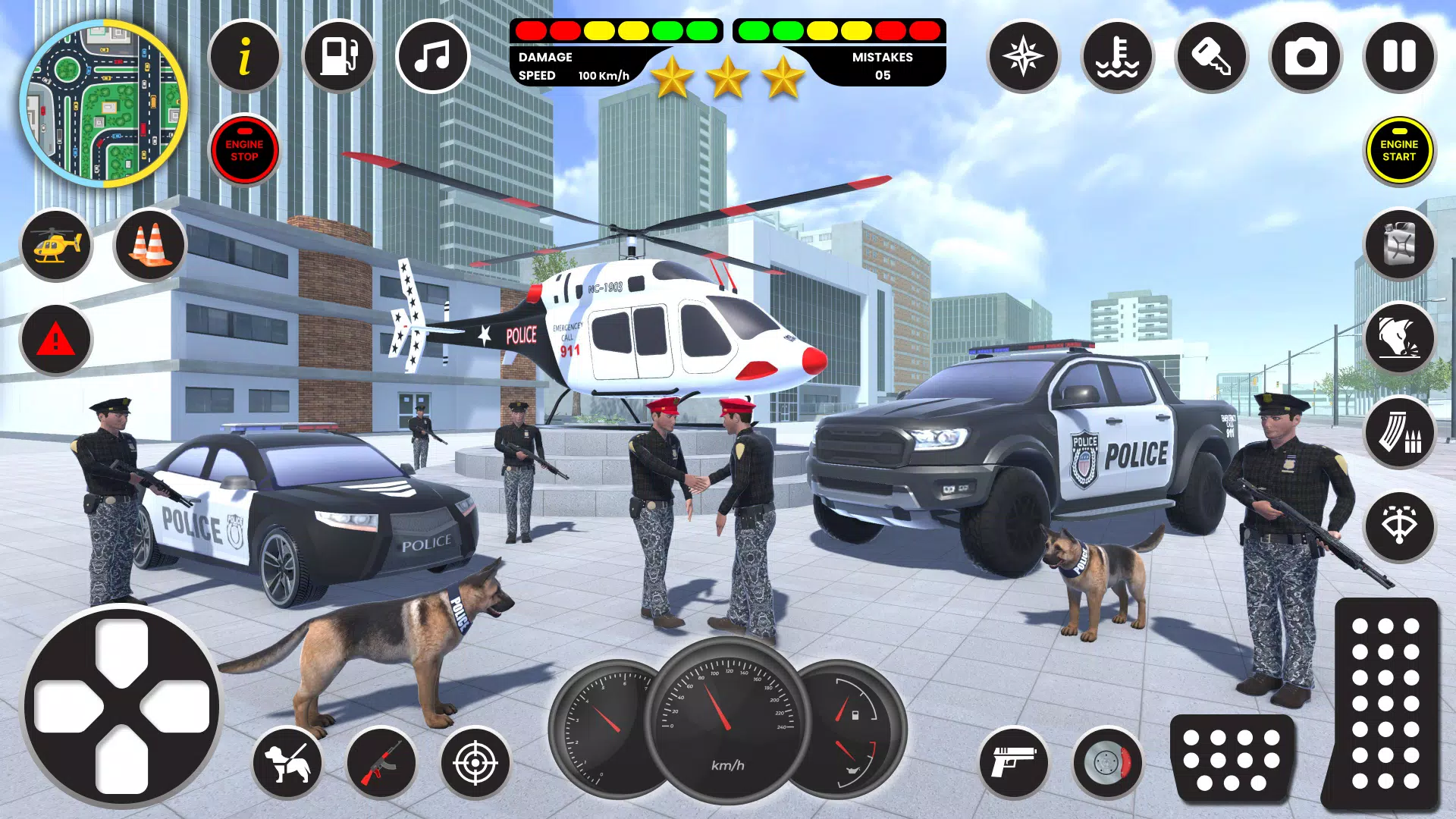 Police Vehicle Transport Game Screenshot 7
