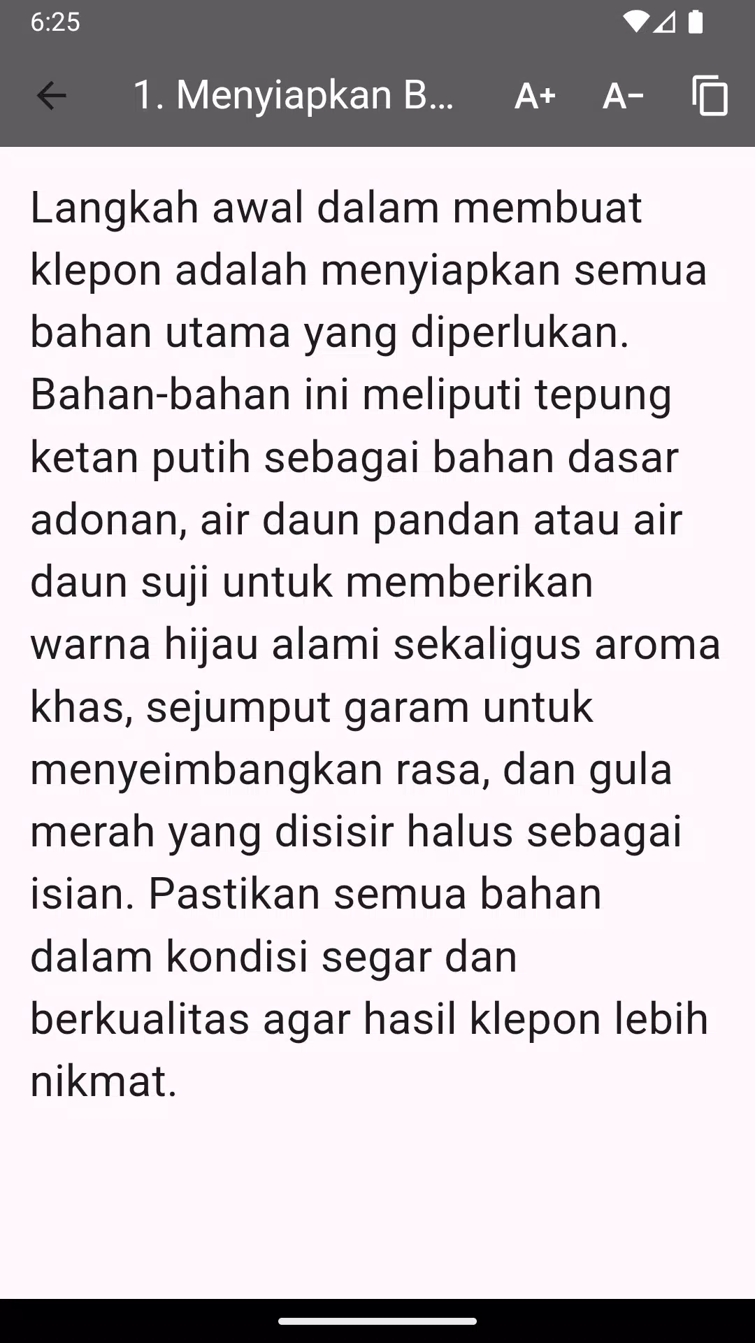 Camkle - Cara Membuat Klepon Screenshot 4