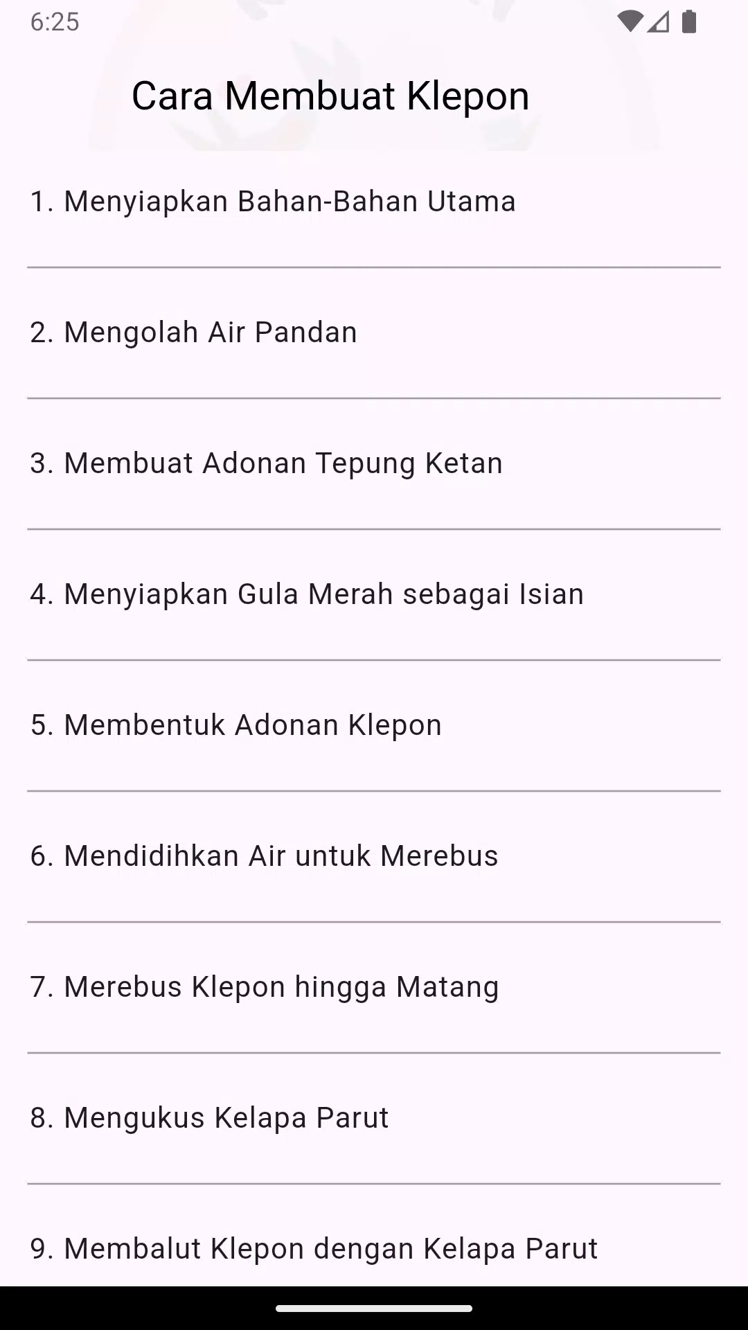 Camkle - Cara Membuat Klepon Screenshot 2