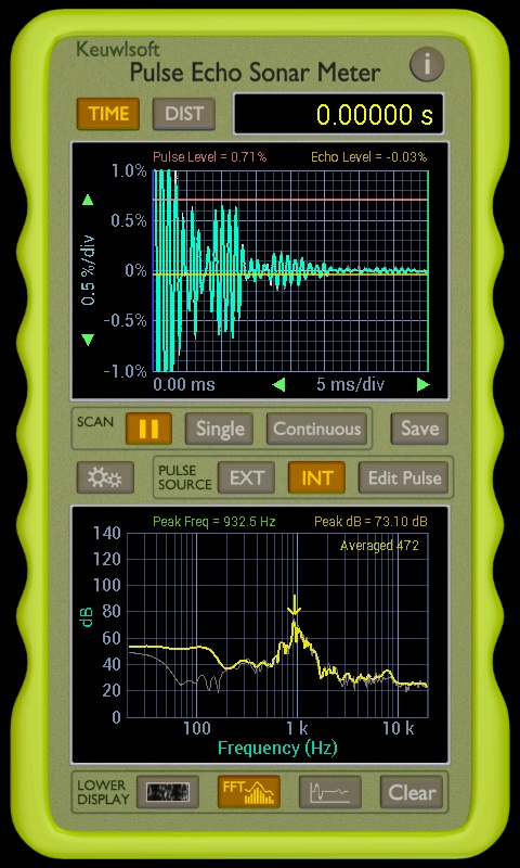 Pulse Echo Sonar Meter Screenshot 7