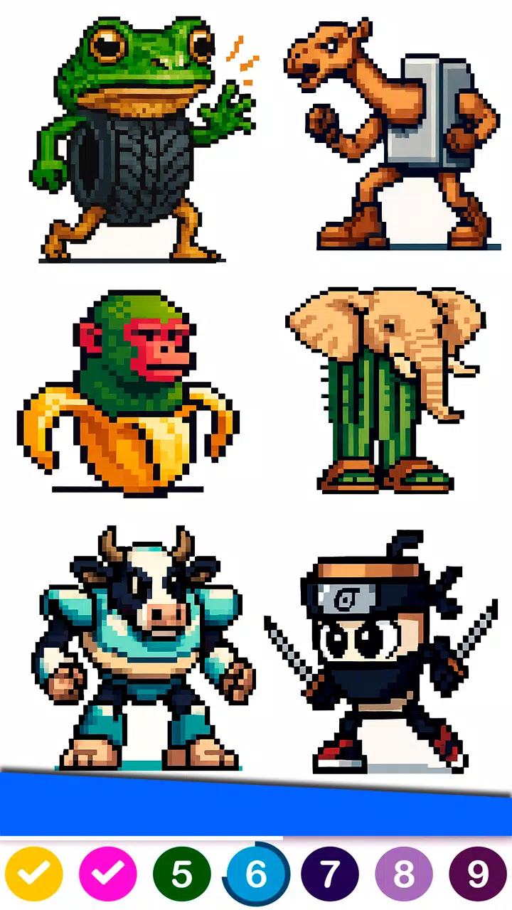 Italian Brainrot Animals Color Screenshot 4